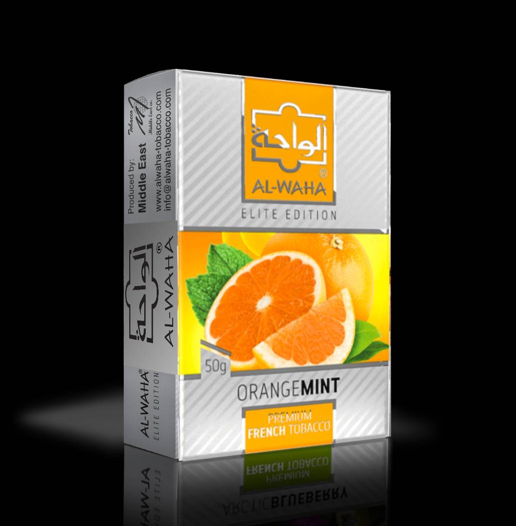 Orange  Mint Al Waha Flavor Shisha Tobacco Narghile Shisha Cyprus Nicosia Limassol Paphos Larnaka. Order Online