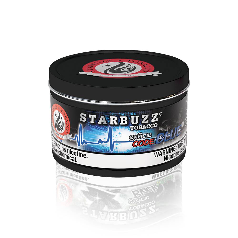 Starbuzz Black Code Blue Exotic Dark Flavor Tobacco Cyprus